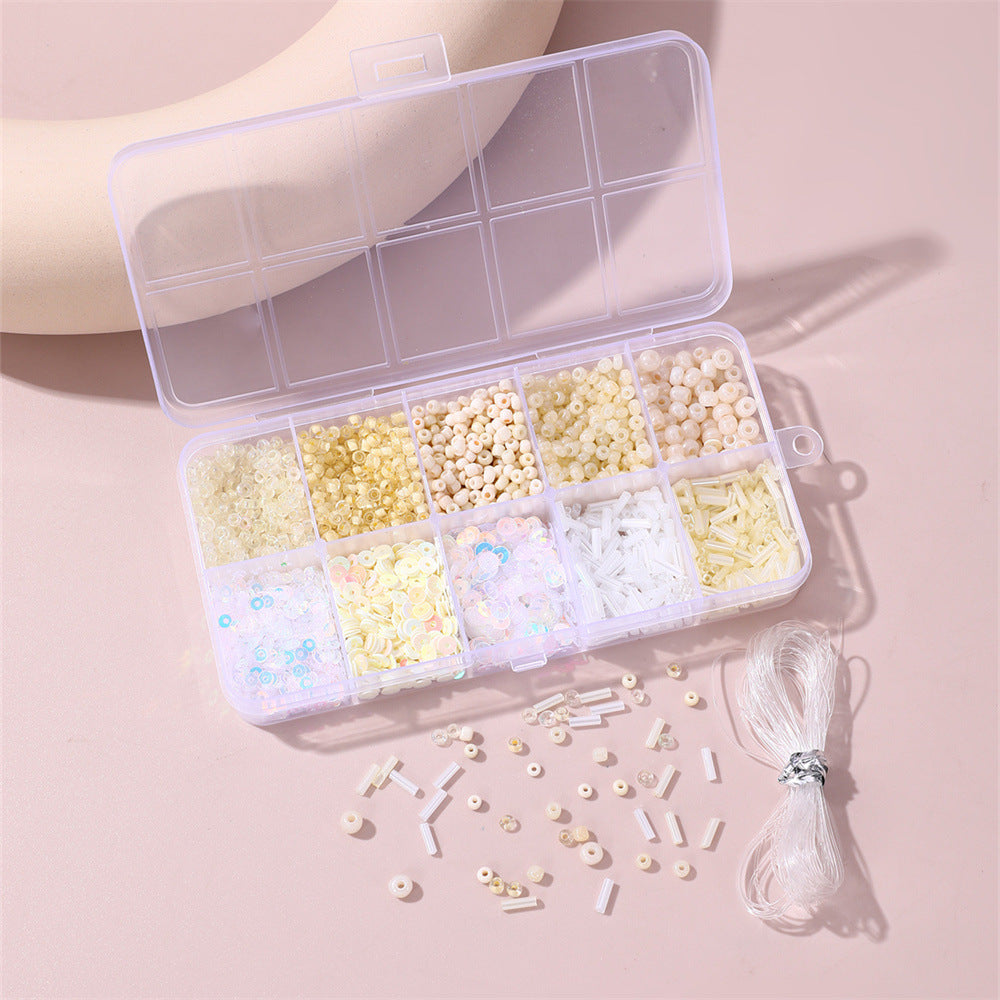 Wholesale Rice Beads Tube Beads Soft Pottery Pieces DIY Set